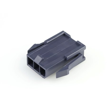 MOLEX Mini-Fit Jr. Plug Housing, Single Row With Panel Mount Ears, Pa Polyamide Nylon 6/6 1726460312